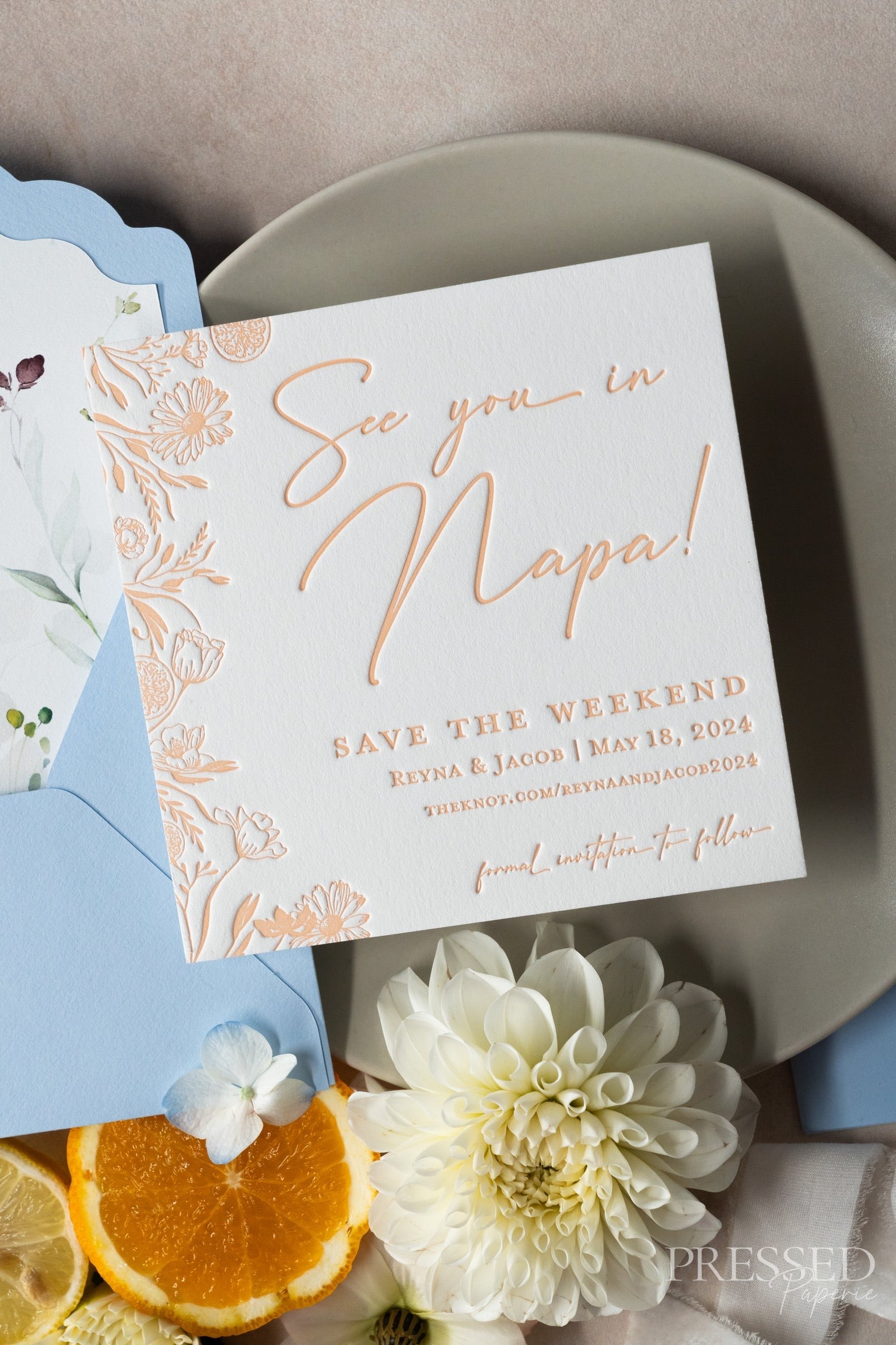 "See You in Napa" Save the Date