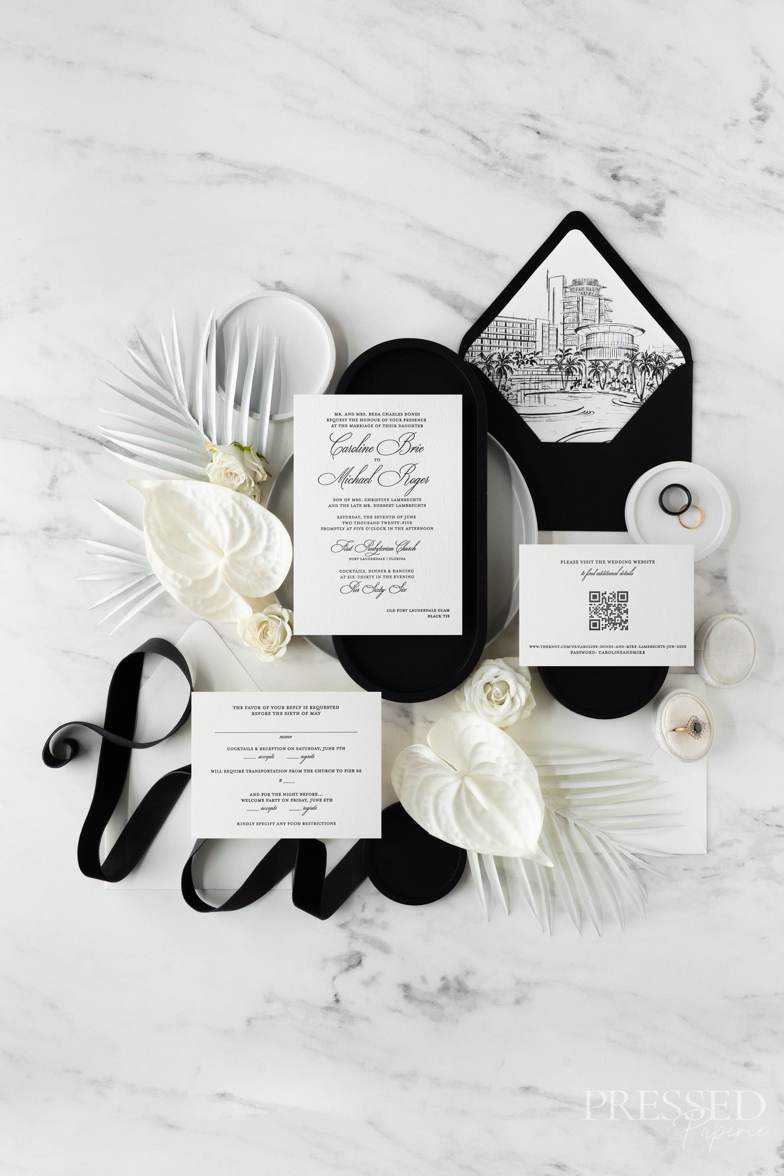 The Classic Black and White Suite