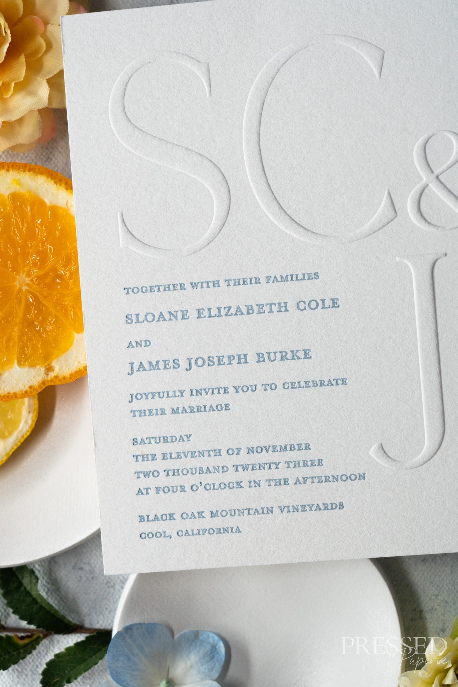 The Embossed Square Suite
