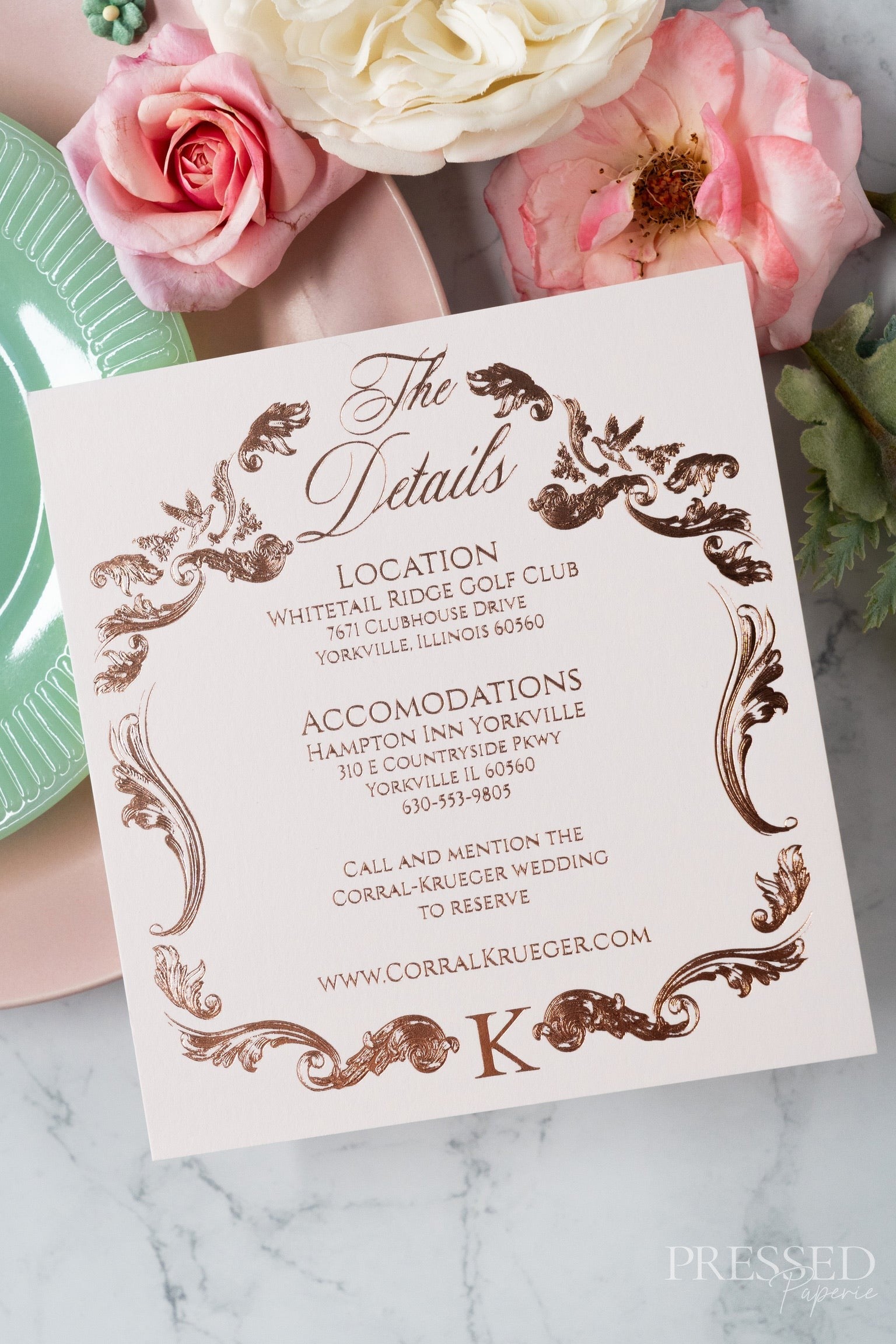 The Rose Gold Suite
