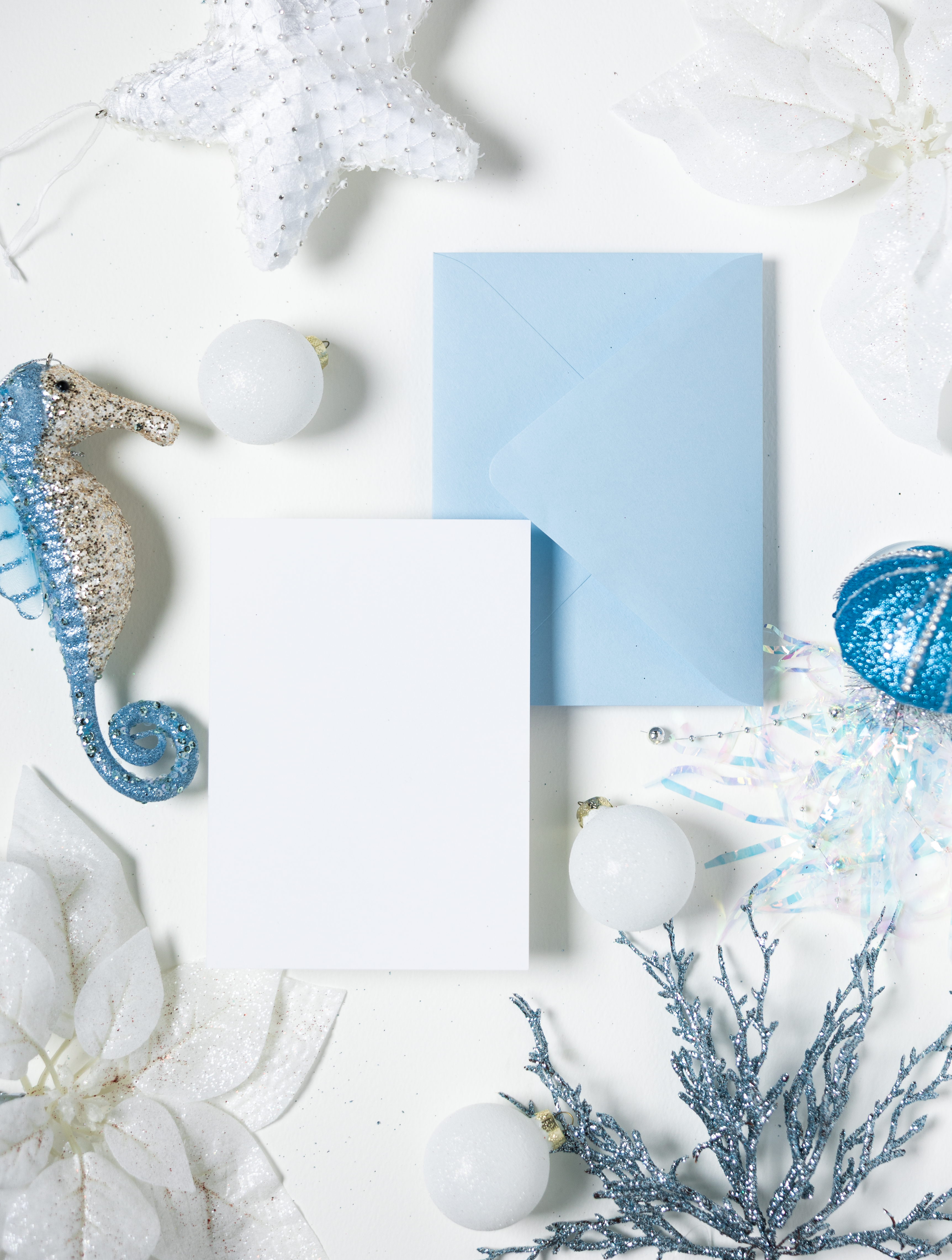 Holiday Cards with Blank Envelopes