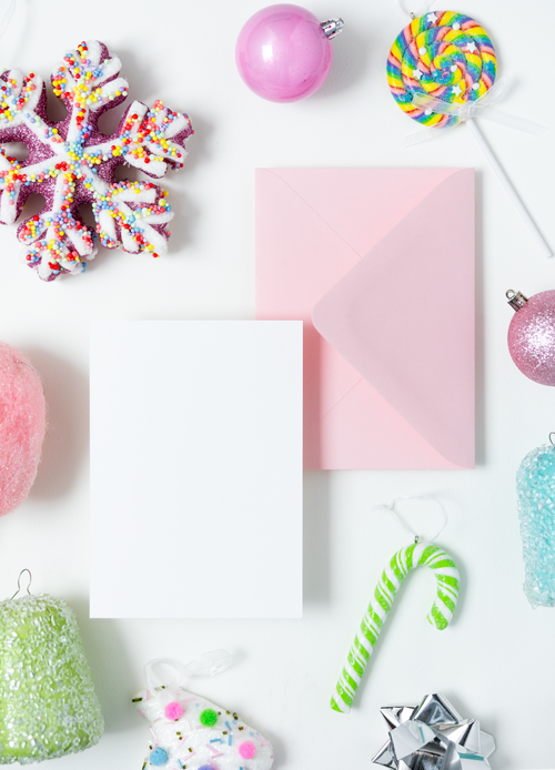 Holiday Cards with Blank Envelopes