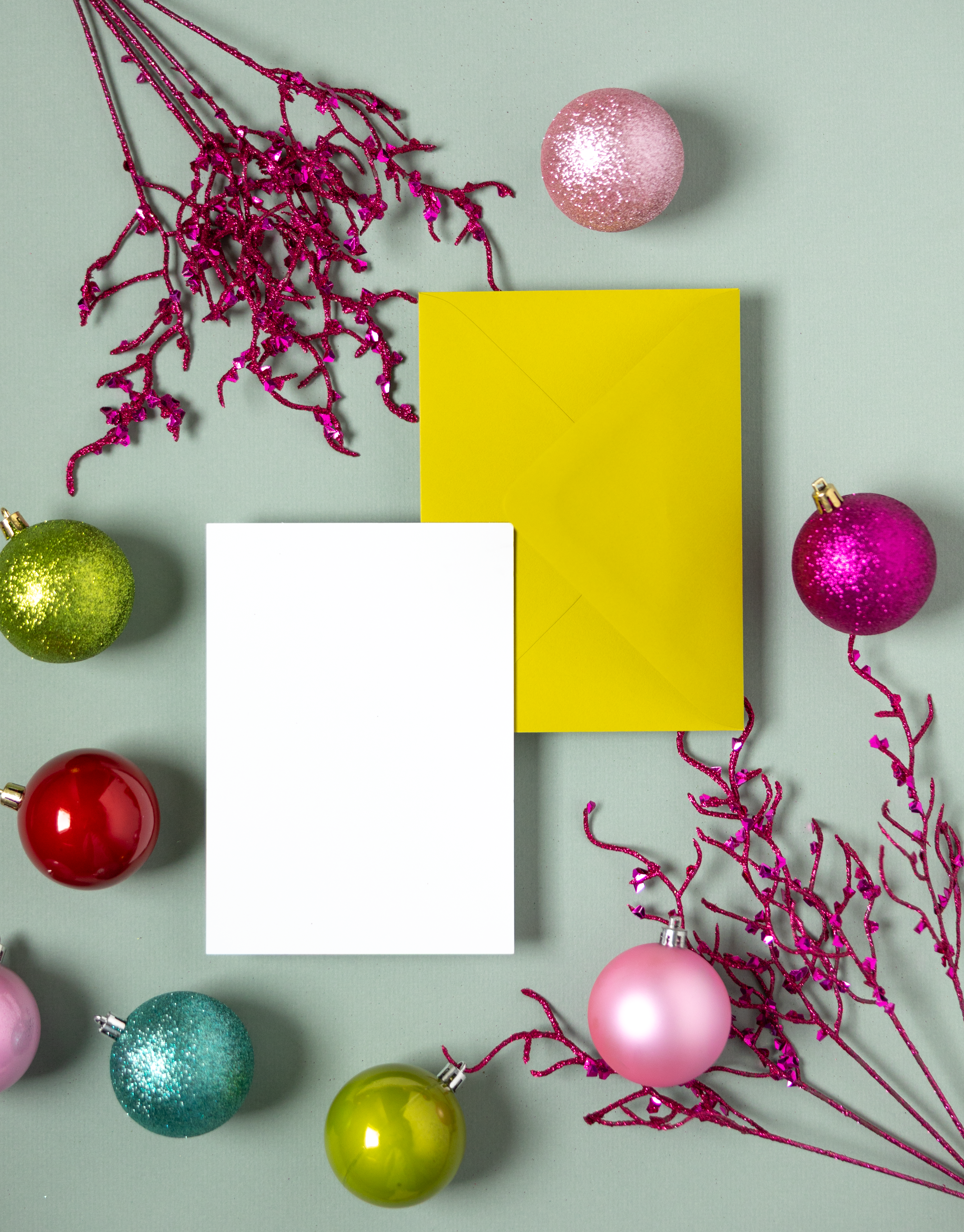 Holiday Cards with Blank Envelopes