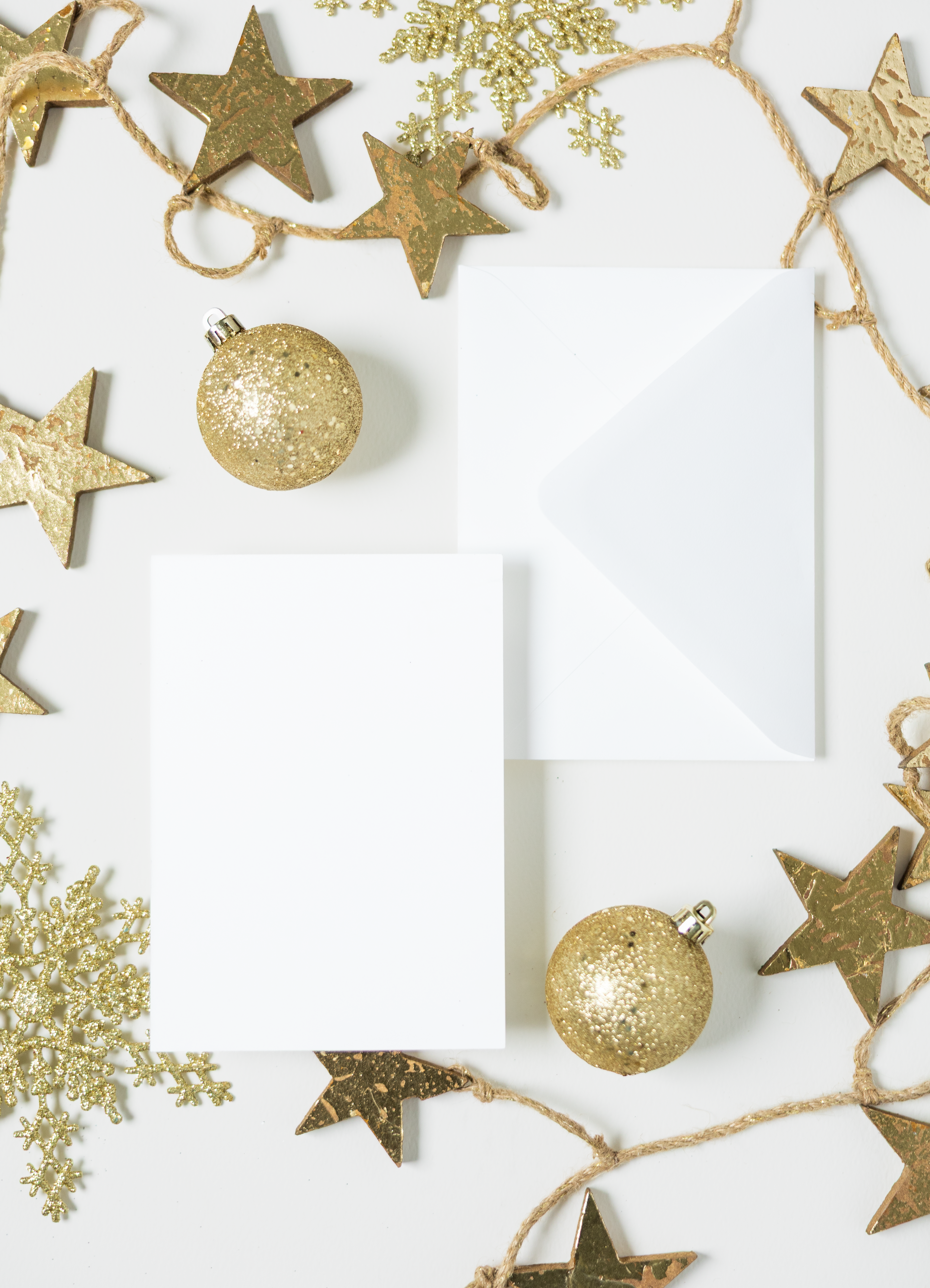 Holiday Cards with Blank Envelopes