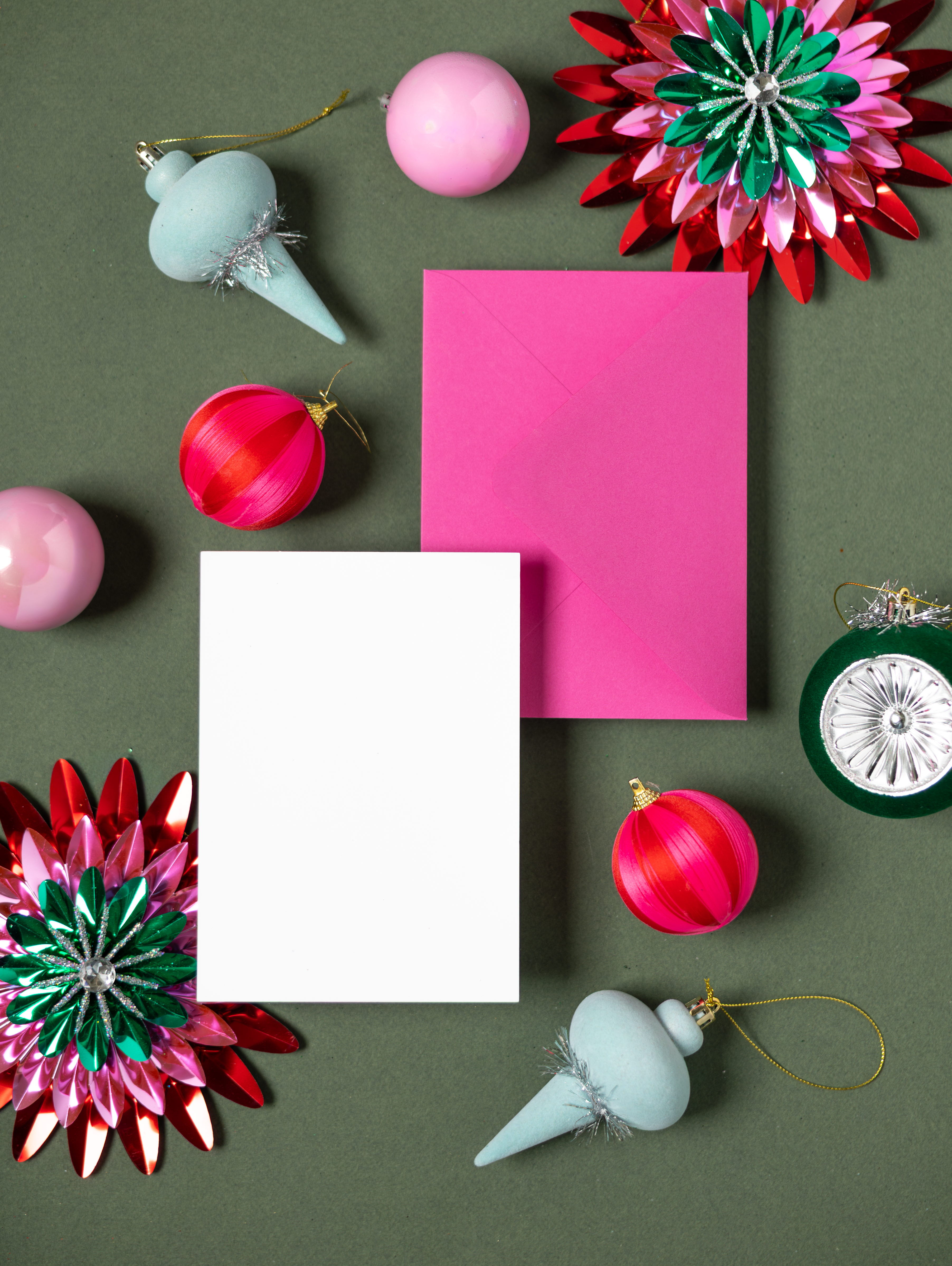 Holiday Cards with Blank Envelopes