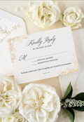 Response Card (Flat Print + Foil)