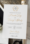 Main Card (Letterpress + Foil)
