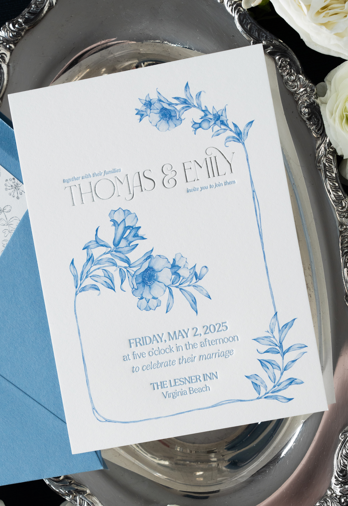 Main Card (Flat Print + Foil)