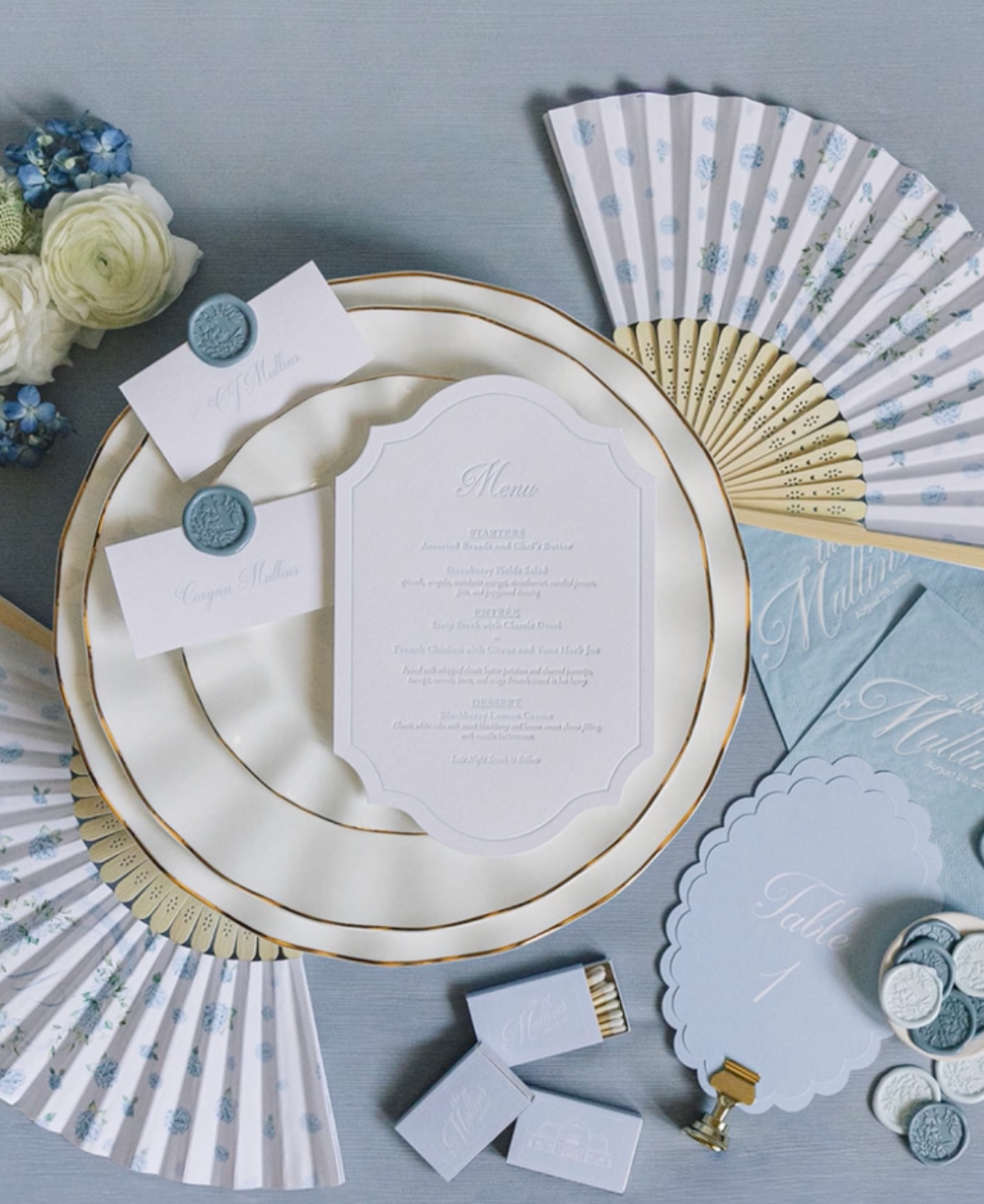Die Cut Table Numbers (Layered)